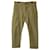 Pantaloni cargo Nanushka Jasper in velluto a coste in cotone beige  ref.756089