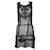 Dolce & Gabbana Dolce e Gabbana Mini abito all'uncinetto in cotone nero  ref.756113