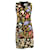 Peter Pilotto Floral Print Sheath Dress in Black Polyester  ref.756156