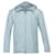 Jil Sander Hooded Windbreaker Jacket in Light Blue Polyester  ref.756177