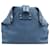 Alexander McQueen De Manta Clutch Bag in Blue Leather  ref.756185