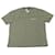T-shirt a maniche corte con logo floccato Essentials Fear of God in cotone verde Verde oliva  ref.756222