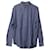 Ralph Lauren Camisa de botão de manga comprida listrada em algodão azul  ref.756224