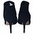 Gianvito Rossi Stivaletto Stiletto in Camoscio Nero - vista 4