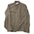 Camisa de algodón caqui con tapeta oculta de Maison Martin Margiela Verde  ref.756240