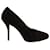 Zapatos de Salón Balenciaga con Tacón Alto en Ante Negro Suecia  ref.756255