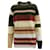 Acne Studios Kalbah Striped Knit Sweater in Multicolor Nylon Multiple colors  ref.756271