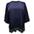 Top Vince con bordo in pizzo in triacetato blu Sintetico  ref.756310