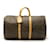 Louis Vuitton Keepall 55 Brown Cloth  ref.756382