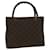 GUCCI GG Canvas Bamboo Hand Bag Brown Auth ar8417  ref.756974