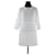 SéZane SEZANE Kleid 34 Weiß Baumwolle  ref.757086