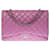 Majestuoso bolso de mano Chanel Timeless Maxi Jumbo en piel de cordero acolchada lila (malva) Púrpura Cuero  ref.757264