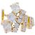Repossi anello vintage, giallo oro, Diamants.