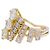 Repossi anello vintage, giallo oro, Diamants. - vista 3
