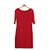 Autre Marque Robes Polyester Acetate Rouge  ref.757313