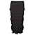 Acne Studios Paneled Midi Skirt in Brown Polyester  ref.757387