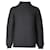 Apc EN.PAG.do. Suéter de cuello alto de punto grueso en lana de merino color carbón Gris antracita  ref.757388