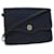 Christian Dior Trotter bolsa de ombro de lona azul marinho Auth bs3481  ref.757475