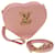LOUIS VUITTON New Wave Heart Shoulder Bag Leather Pink M53769 LV Auth 34200a  ref.757635