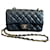 Chanel Timeless Classique mini retangular Preto Couro  ref.757781