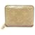 Louis Vuitton VUITTON WALLET ZIPPY CARD PURSE LEATHER MONOGRAM PATENT WALLET Beige Patent leather  ref.758130