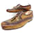CHAUSSURES BERLUTI ALBERTO CICATRICES 7.5 41.5 CUIR MARRON PATINE SHOES  ref.758134
