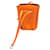 Hermès Vespa Orange Leder  ref.758435