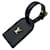 Etiqueta de equipaje Louis Vuitton negra Negro Cuero  ref.758475