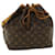 LOUIS VUITTON Monogram Petit Noe Shoulder Bag M42226 LV Auth 33784 Cloth  ref.758680