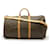 Louis Vuitton Keepall Bandouliere 55 Marrone Tela  ref.758718