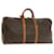 Louis Vuitton Keepall 55 Brown Cloth  ref.759124