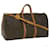 Louis Vuitton Keepall Bandoulière 60 Brown Cloth  ref.759203