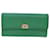 Chanel Boy Green Leather  ref.759206