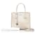 Michael Kors Leather Two-Way Bag Sac à main en cuir en excellent état Blanc  ref.759342