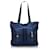Prada Nylon Tote Bag Blue Cloth  ref.759350