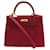 Hermès Chevre Kelly 25 Pink Leather Lambskin  ref.759452