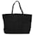 Chanel Nuova borsa tote della linea da viaggio Nero Tela  ref.759597