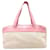 Chanel Tragetasche aus strukturierter Baumwolle Pink  ref.759602