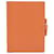 Couverture agenda Hermès Cuir Orange  ref.759626