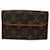 Louis Vuitton Pochette Florentine Brown Cloth  ref.759717