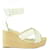 Sandálias Hermès 38 Branco Couro  ref.760000