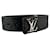 Louis Vuitton Bracelet LV Slim Toile Noir Gris  ref.760049