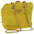 Bolsa de ombro acolchoada de nylon PRADA amarela autêntica 34271 Amarelo  ref.760202