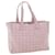 CHANEL Travel line Tote Bag Nylon Pink CC Auth ar8577  ref.760205