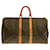 Louis Vuitton Brown Monogram Keepall 50 Cloth  ref.760265