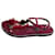 Dolce & Gabbana Sandals Red Leather  ref.760782
