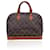Louis Vuitton Vintage Brown Monogram Canvas Alma Top Handle Bag Cloth  ref.761023