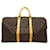 Louis Vuitton Keepall Bandouliere 50 Brown Cloth  ref.761533