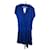 Armani mittellanges Kleid 40 Blau  ref.762054