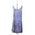 Kleid Marc Jacobs XS Blau Baumwolle  ref.762288
